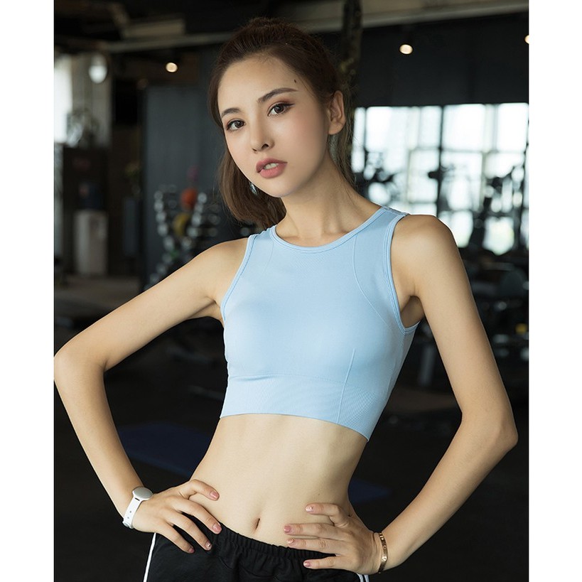 Áo Bra Nữ Tập Gym,Yoga  Có Lót Ngực Body Đa Năng