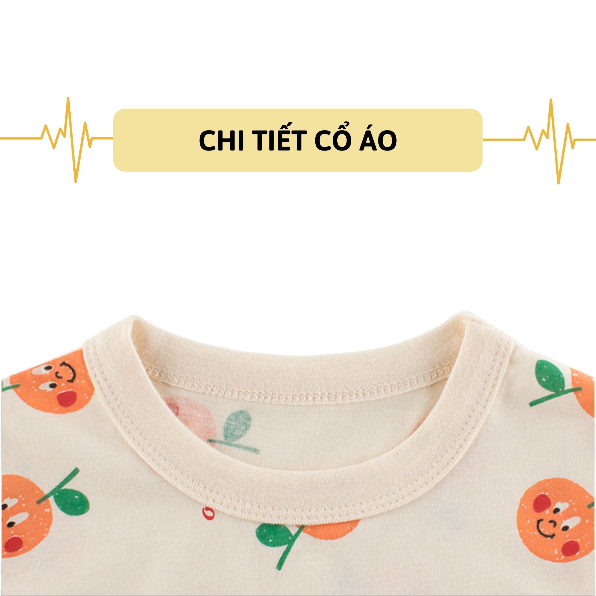 Áo thun bé gái 27Home áo cộc cho bé M-ORANGE - S3009