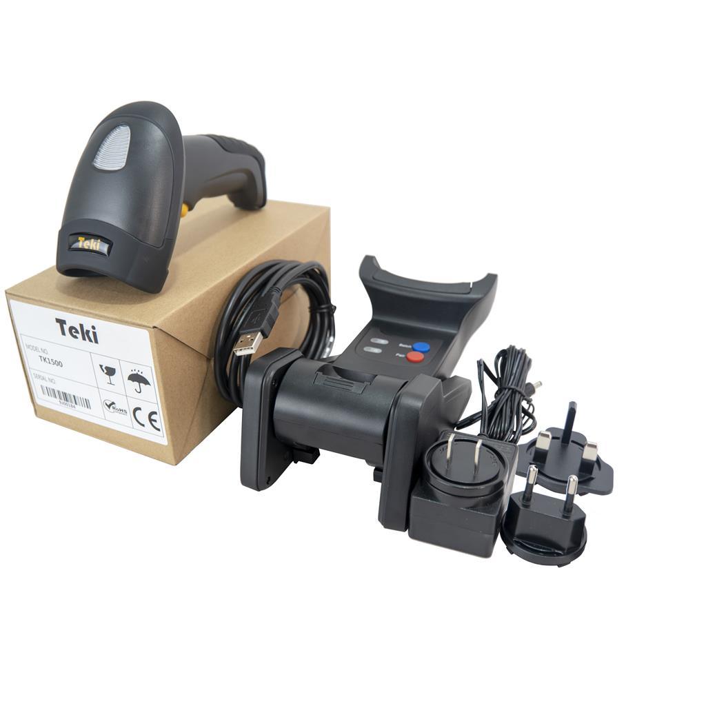 Máy quét mã vạch không dây 1D TEKI TK1500 Hàng chính hãng