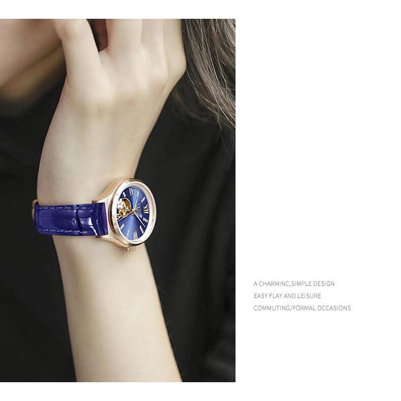 Đồng hồ nữ chính hãng KASSAW K990-2 Chống Nước ,chống xước ,kính sapphire, bảo hành 24 tháng Thời Trang Cho Nữ thiết kế đơn giản trẻ trung và sang trọng