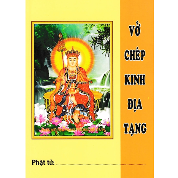 Combo Kinh Địa Tạng Bồ Tát Bổn Nguyện Trọn Bộ - Bìa Cứng + Vở Chép Kinh Địa Tạng