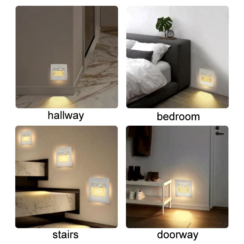 Đèn LED Gắn Tường Cảm Biến Chuyển Động PIR 86 Cho Cầu Thang/Hành Lang/Phòng Ngủ/Khách Sạn