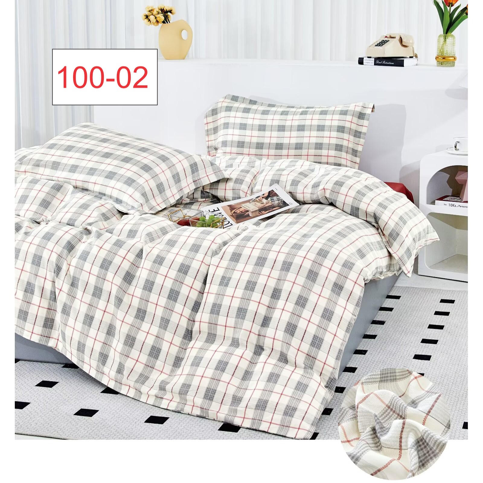 Vải Xô Muslin 100% Cotton Mềm Mịn, Thấm Hút Tốt | Đa Dạng Hoạ Tiết | Chuyên Dùng May Chăn Ga Gối Hàng Nhập Khẩu Khổ (3m x 2m45)