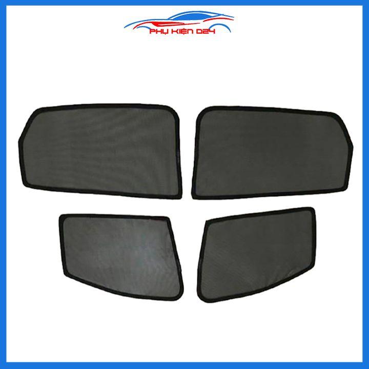 Bộ 4 rèm chắn nắng nam châm Mazda CX-5 2018-2019 khung cố định chống tia UV