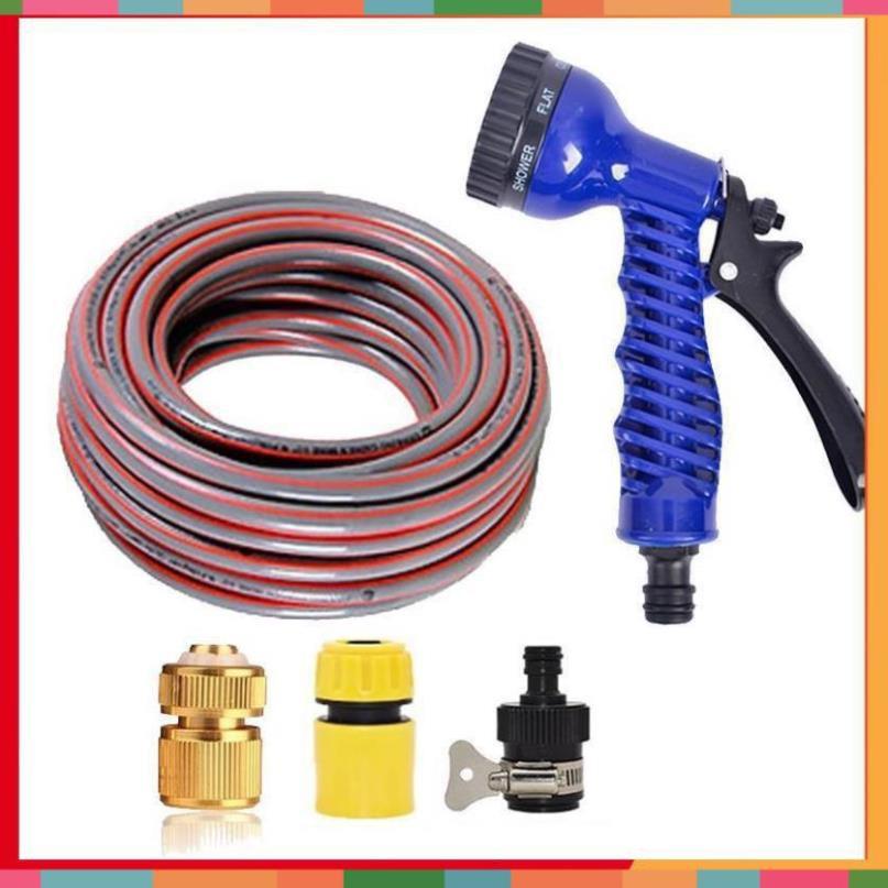 Bộ dây vòi xịt rửa xe, tưới cây, dọn dẹp nhà cửa 7-10m  206843