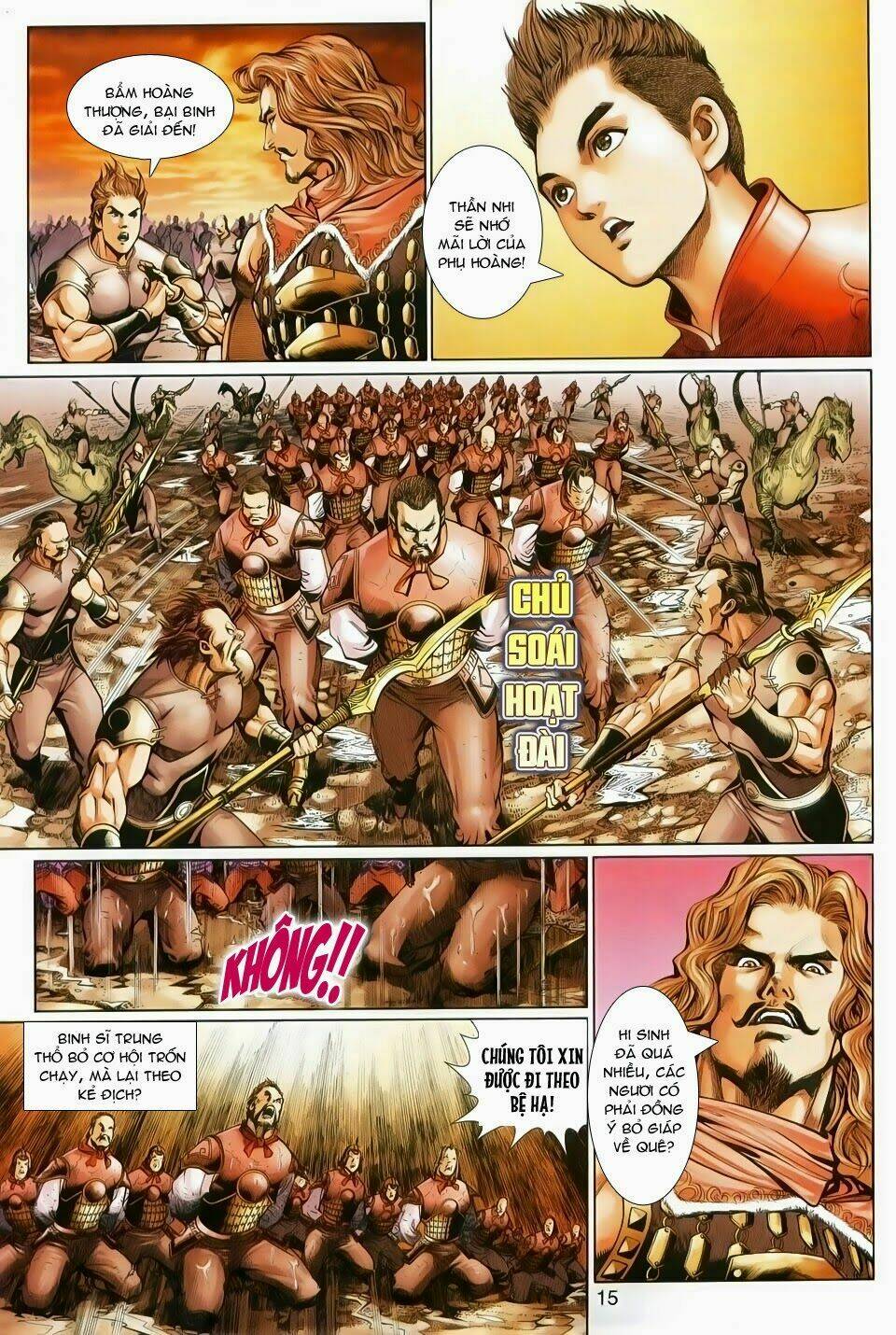 thần binh tiền truyện 1 - đỉnh phong tuyệt chiến chapter 1 13