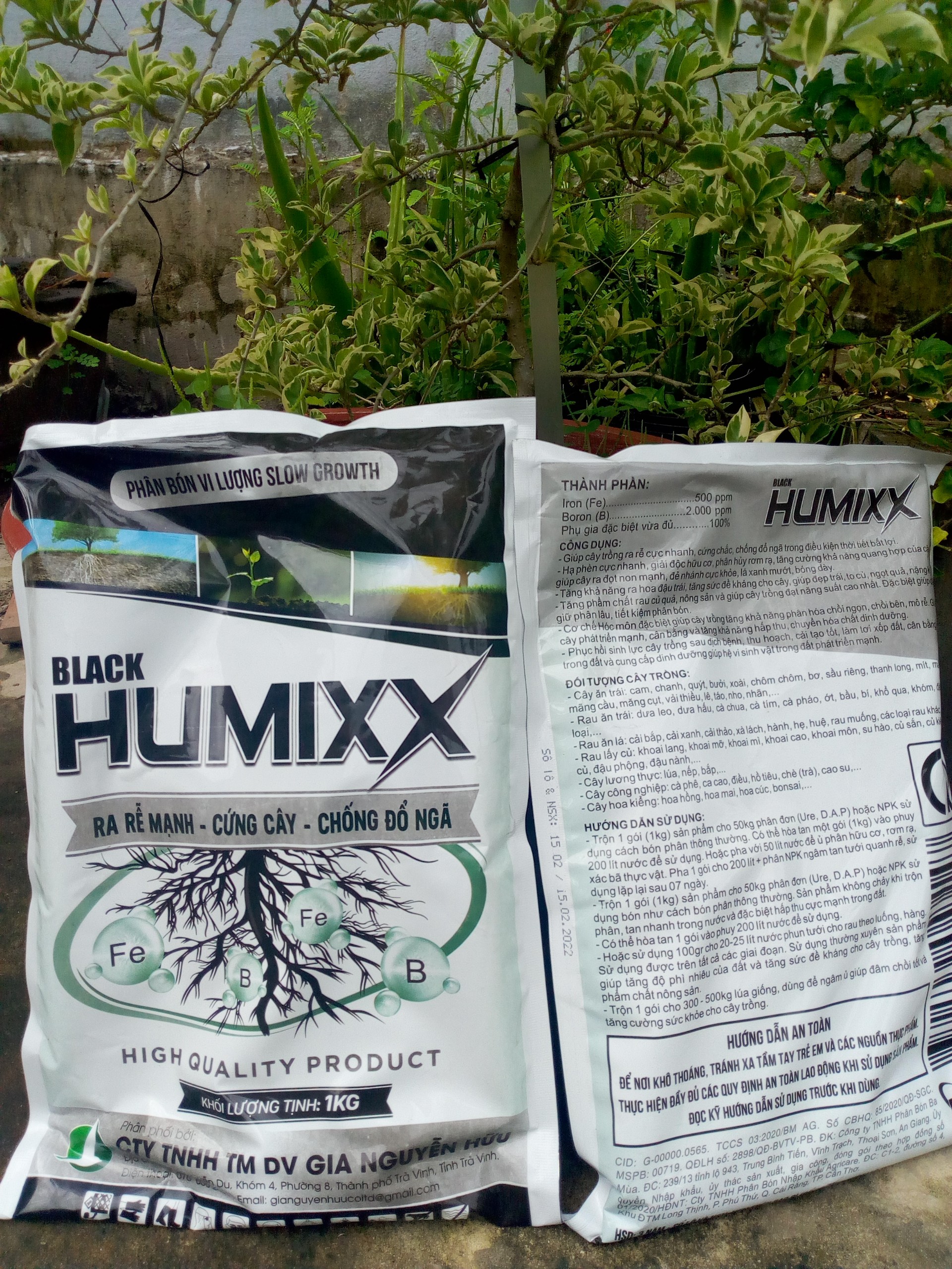 PHÂN BÓN HUMIC 1KG - DẠNG VẢY TAN CAO CẤP, DƯỠNG CÂY TỐT ĐẤT