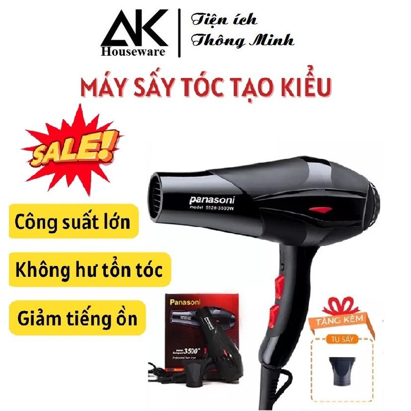 Máy Sấy Tóc 2 Chiều Nóng Lạnh Công Suất Lớn 3500W-TH_5528( tặng kèm đầu thổi)