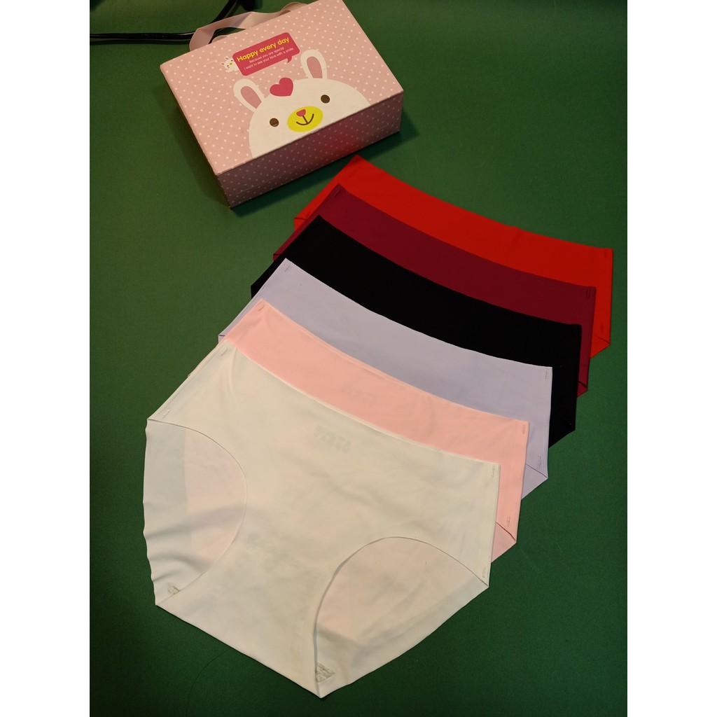 Mẫu quần lót su đúc không viền -quần lót mặc trong váy mát mềm mịn nhiều màu Juka shop