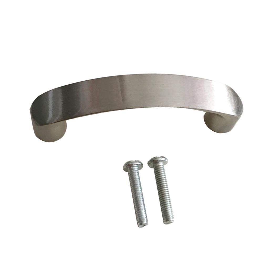 2xAluminum Brushed Nickel Kitchen Door Cabinet Drawer Handle Pulls 96MM 64MM 96mm