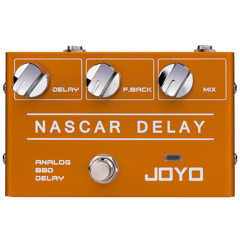 Hình ảnh JOYO R-10 Guitar Effect Pedal Nascar Delay Analog- Hàng chính hãng 