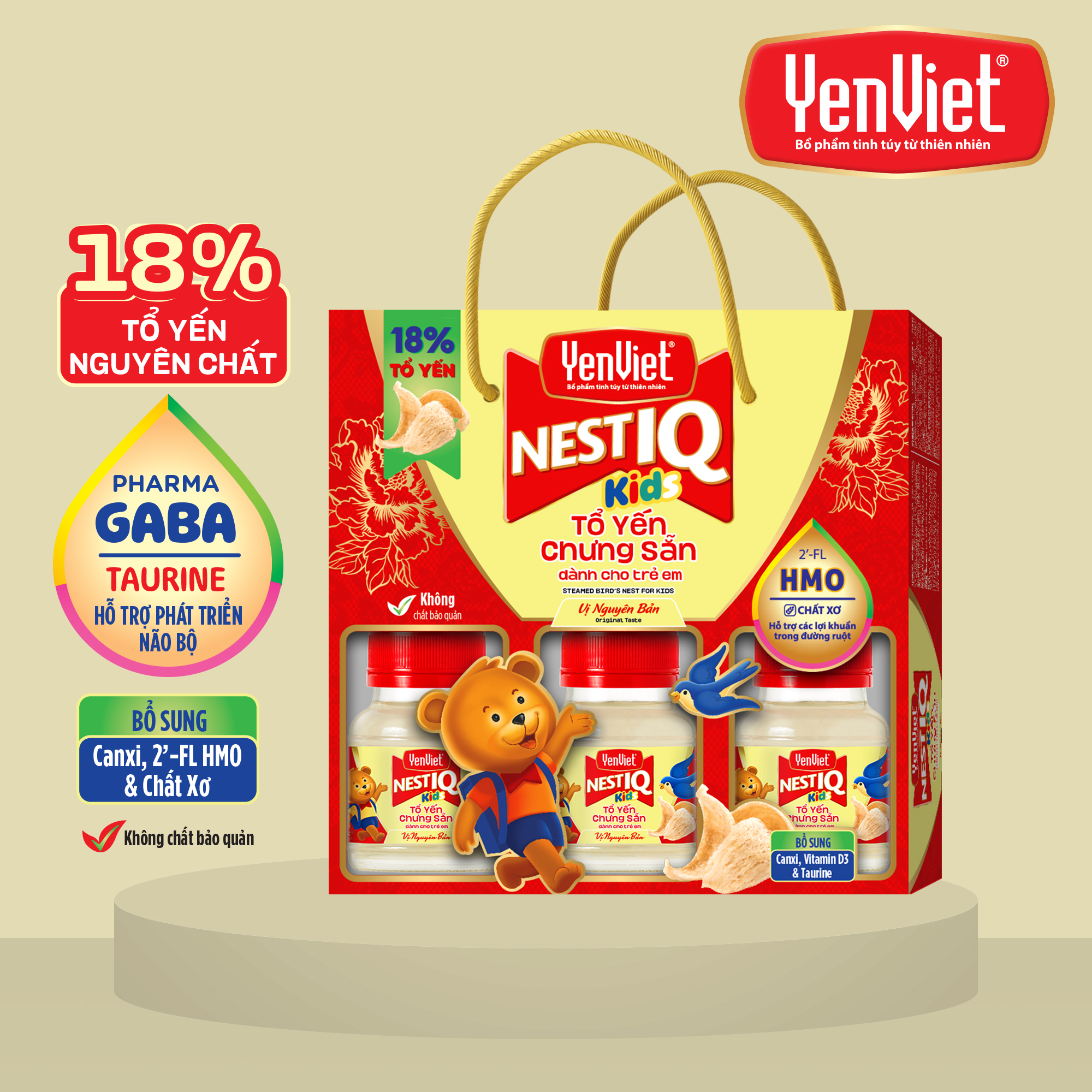 Tổ Yến Chưng Sẵn Dành Cho Trẻ Em YenViet Nest IQ -