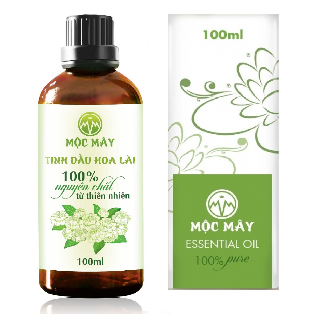 Tinh dầu hoa Lài (nhài) 100ml Mộc Mây - tinh dầu nguyên chất 100% từ thiên nhiên - chất lượng và mùi hương vượt trội