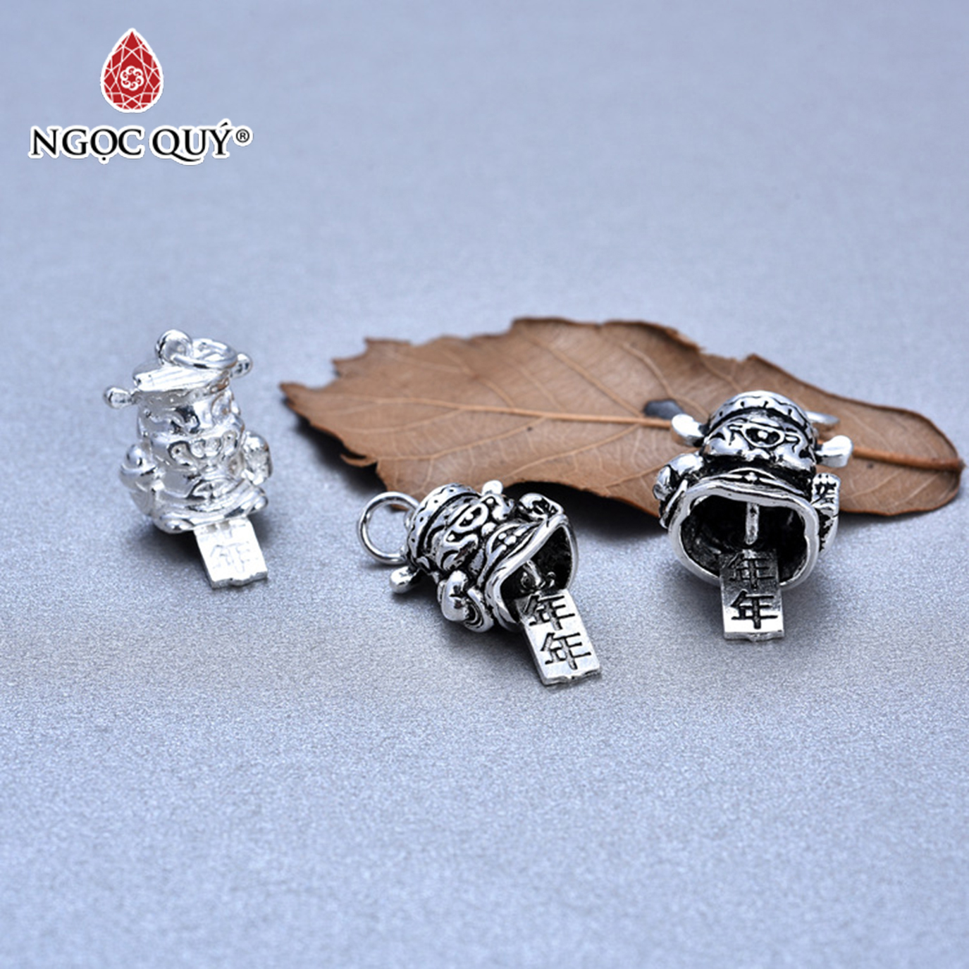 Charm treo ông thần tài may mắn - Ngọc Quý Gemstones