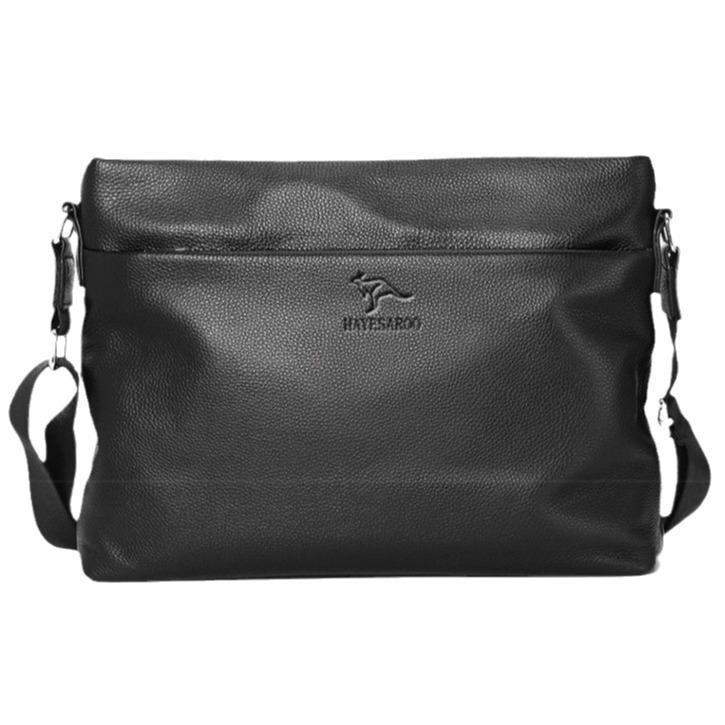 Túi đeo chéo nam DA BÒ THẬT - BEE GEE DCN9429