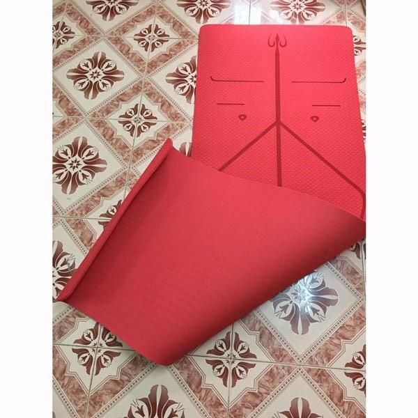 Thảm định tuyến 8mm Zen yoga Mat tặng túi đựng 100k và dây buộc