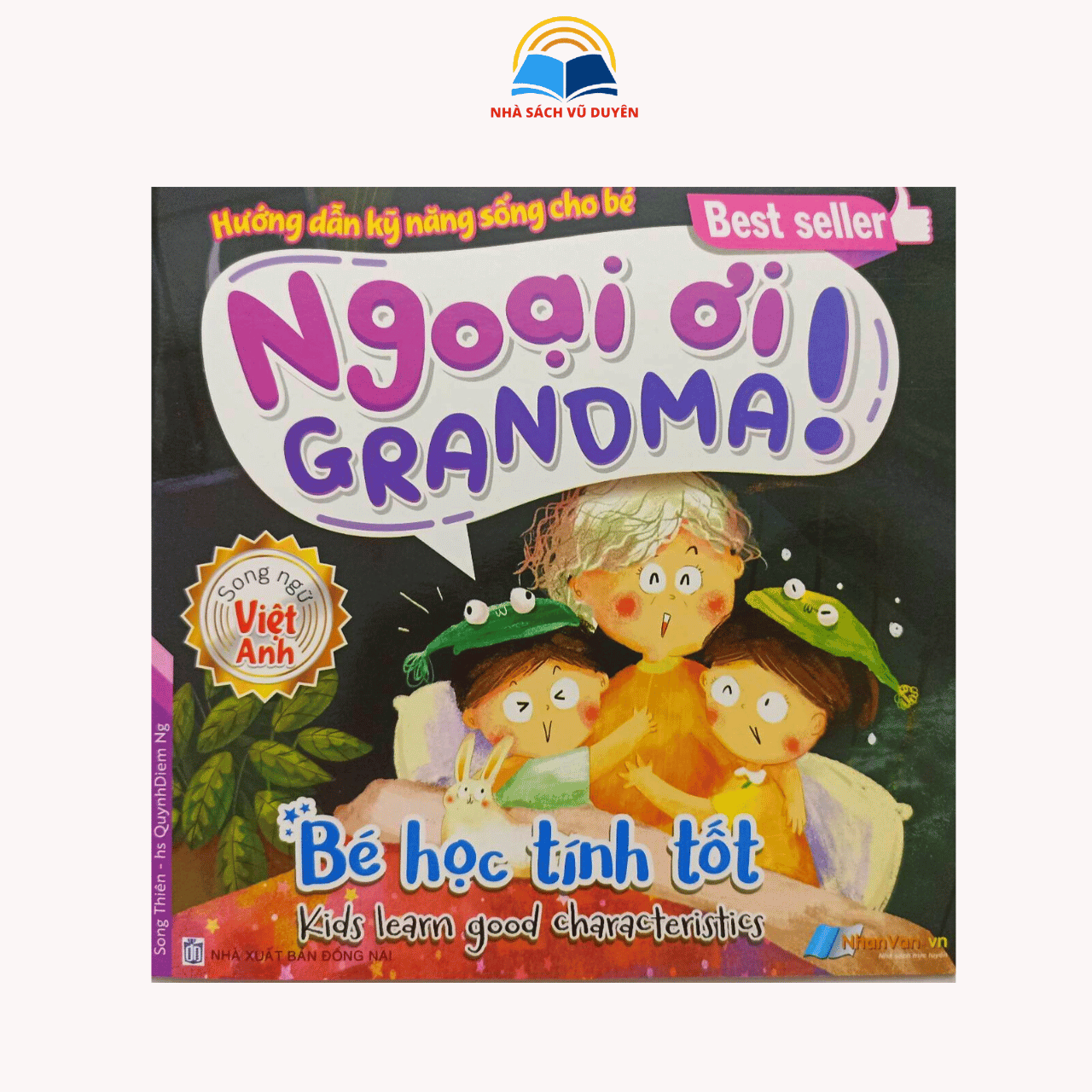 Sách Hướng dẫn kỹ năng sống cho bé - Ngoại ơi Grandma!
