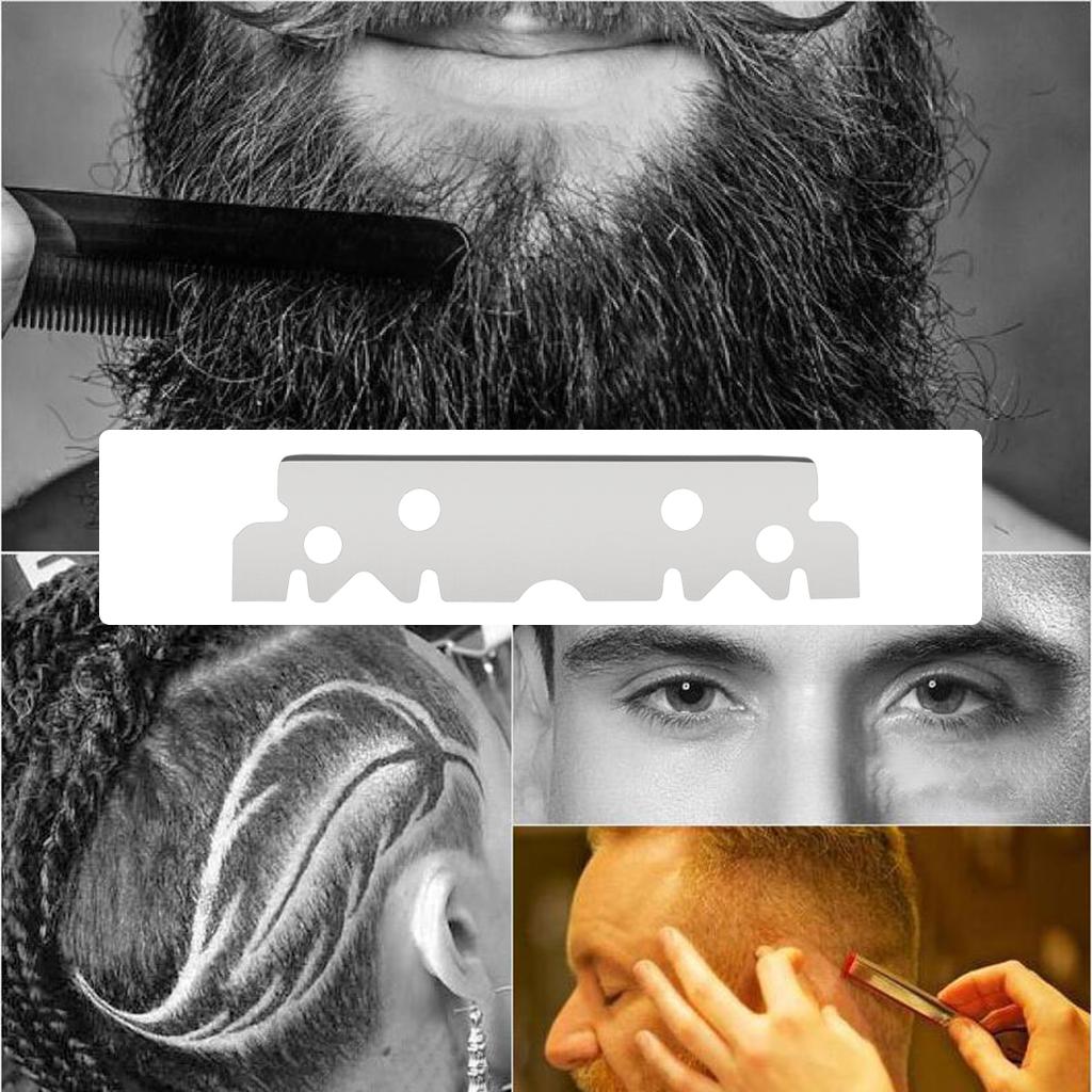 100x Manual Professional Single Edge  Men Shaving Beard Cutter