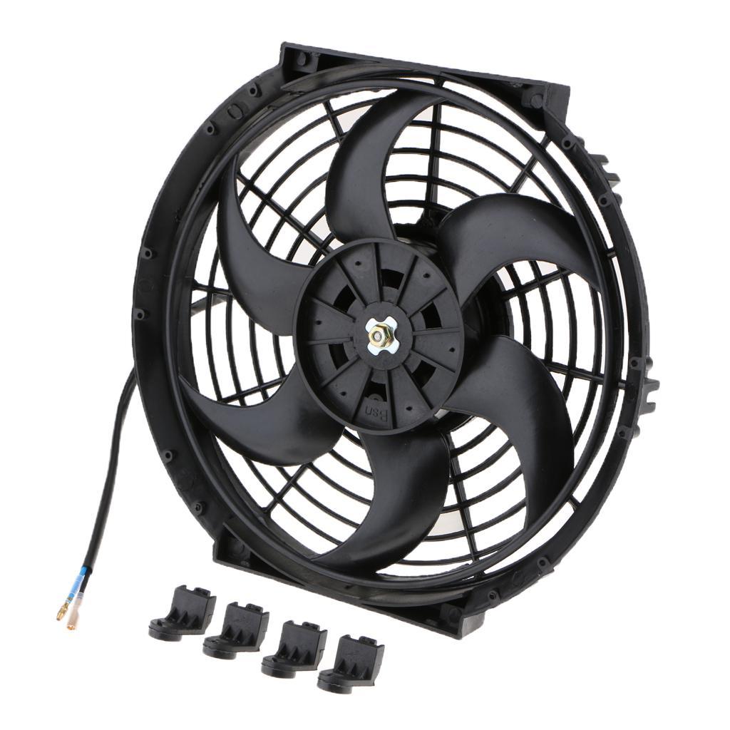 10 inch  Push Pull Electric  Cooling 12V 80W Mount Kit