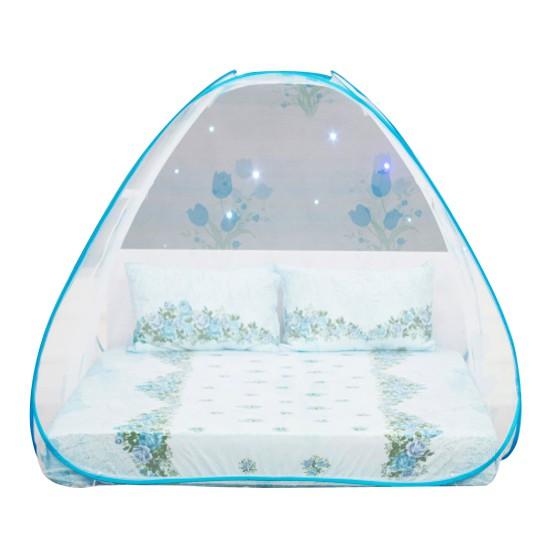 MÀN CHỤP TỰ BUNG KHÔNG ĐÁY CHỐNG MUỖI, MÙNG CHỐNG MUỖI CAO CẤP 1M8X2M HÀNG VIỆT NAM