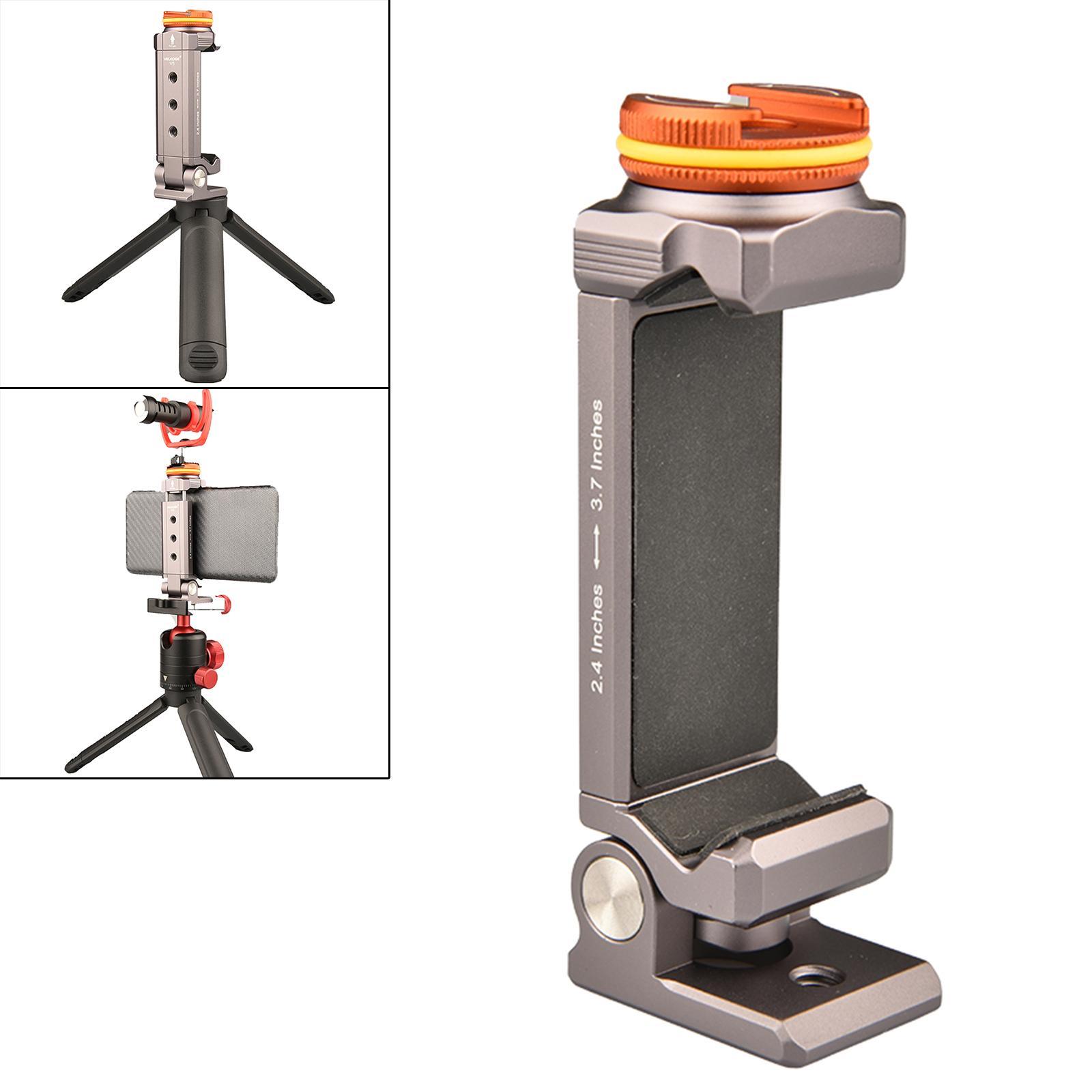 Clamp Phone Mount Holder Bracket Tripod Mount Adapter for Phone