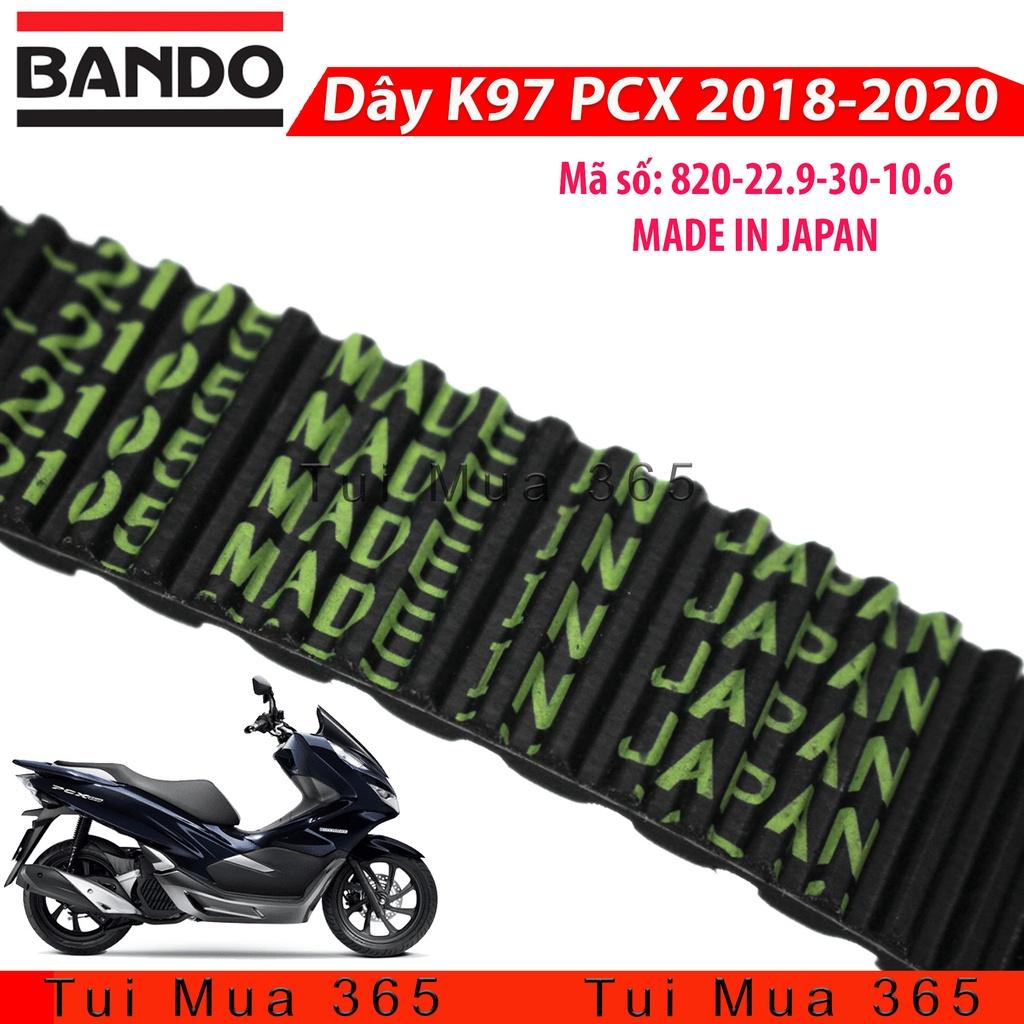 Dây curoa Bando 2 mặt răng FDC Honda PCX 150, PCX HYBRID 150 ( Made in Japan )