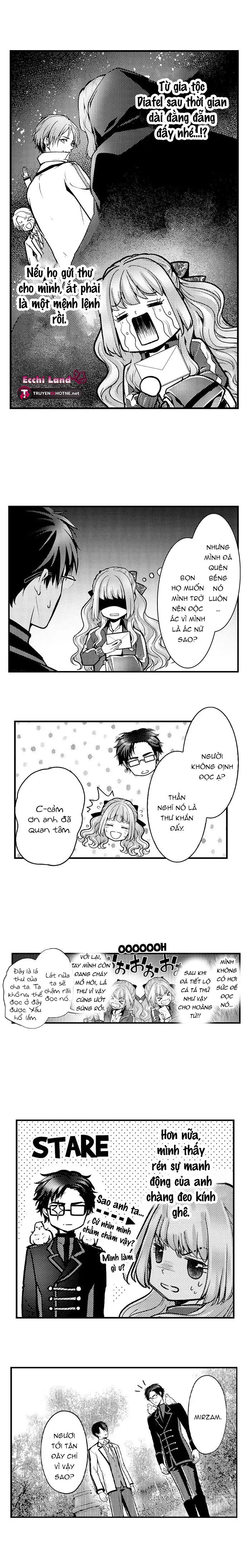 chuyển sinh thành nhân vật phản diện trong otome game chapter 47.1 4