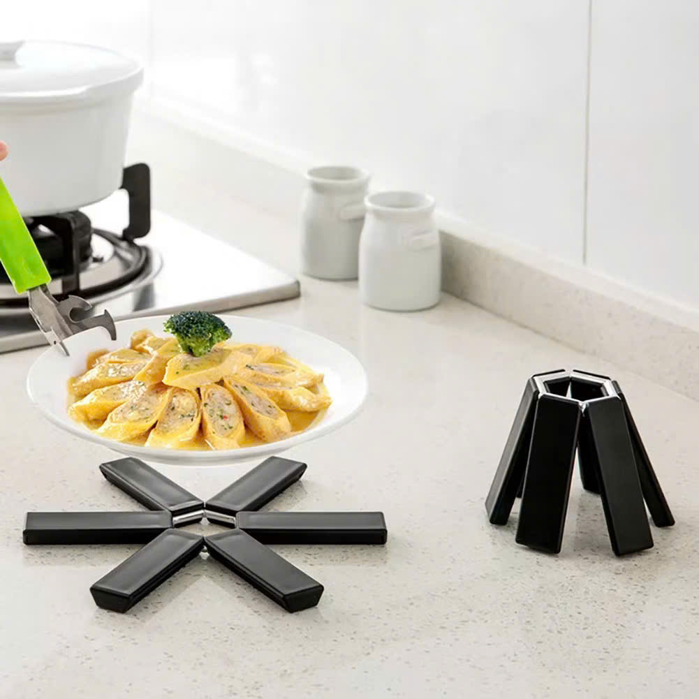 Miếng lót nồi lót cốc chịu nhiệt thông minh gấp gọn tiện lợi