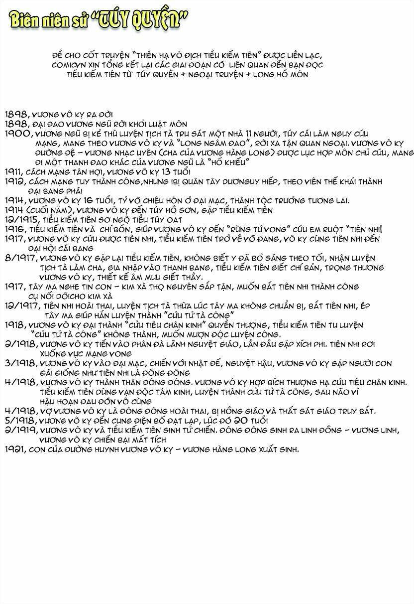 thiên hạ vô địch tiểu kiếm tiên chapter 1 3