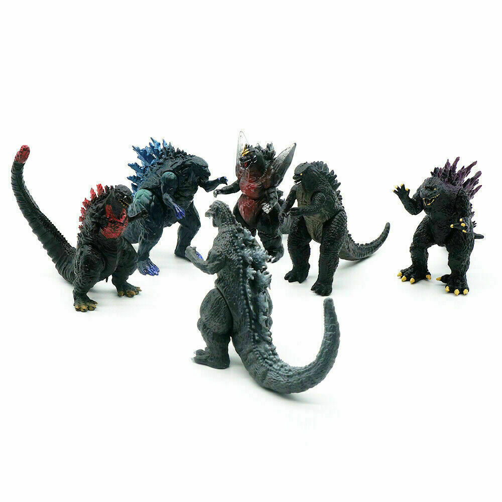 Sét 08 Mô Hình Nhân Vật Godzilla vs Kong Trong Chúa Tể Godzilla - Mẫu 2