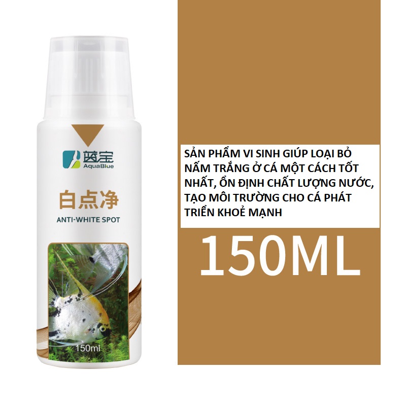 ANTI-WHITE SPOT SẢN PHẨM VI SINH GIÚP LOẠI BỎ ĐỐM TRẮNG CHO CÁ, GIÚP ỔN ĐỊNH CHẤT LƯỢNG NGUỒN NƯỚC VÀ GIUP CÁ SỐNG KHOẺ