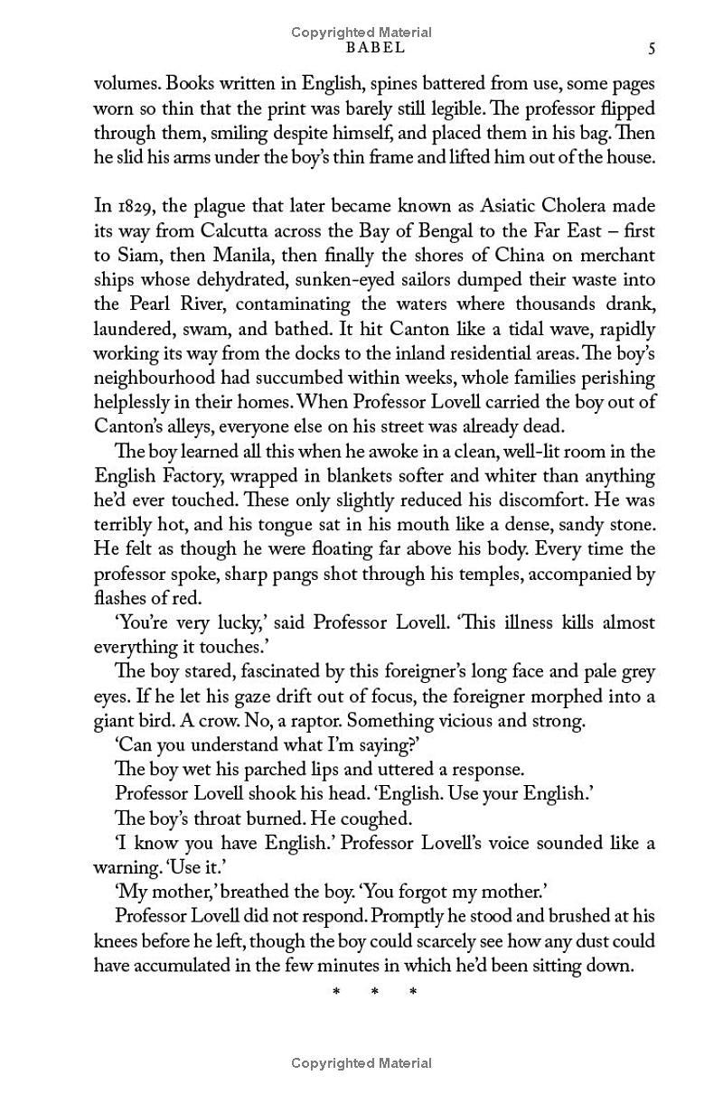 Babel - Or The Necessity Of Violence - An Arcane History Of the Oxford Translators' Revolution