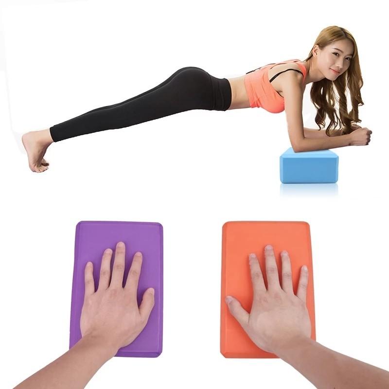Gạch tập Yoga Cao cấp FREE SHIP Khối Gạch Eva Dày Nhiều Màu Thân Thiện Với Môi Trường Hỗ Trợ Tập Yoga KN114