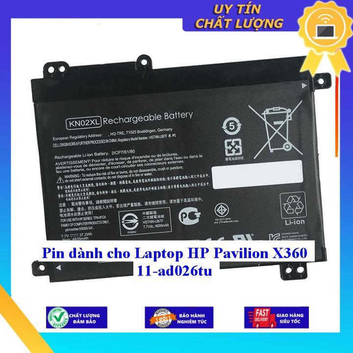 Pin dùng cho Laptop HP Pavilion X360 11-ad026tu - Hàng Nhập Khẩu New Seal