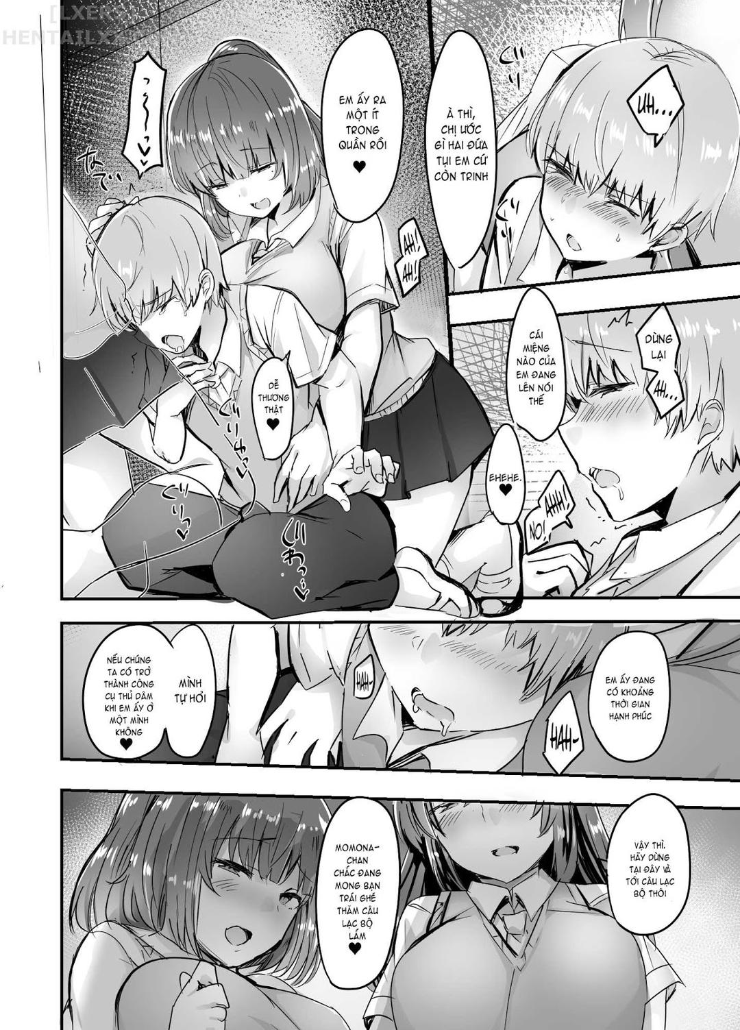 hai tiền bối xấu tính trong câu lạc bộ chapter 1 12