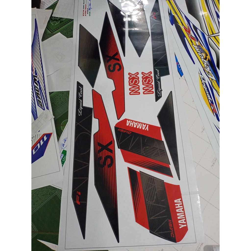Tem rời nouvo 6 SX đỏ đen