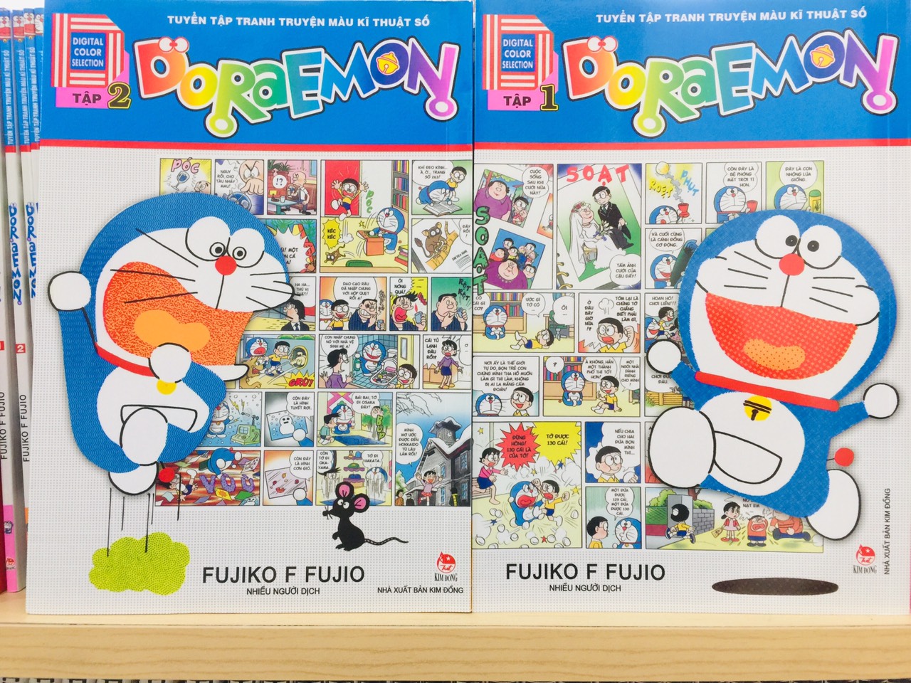Combo Doraemon Tuyển Tập Tranh Truyện Màu Kĩ Thuật Số
