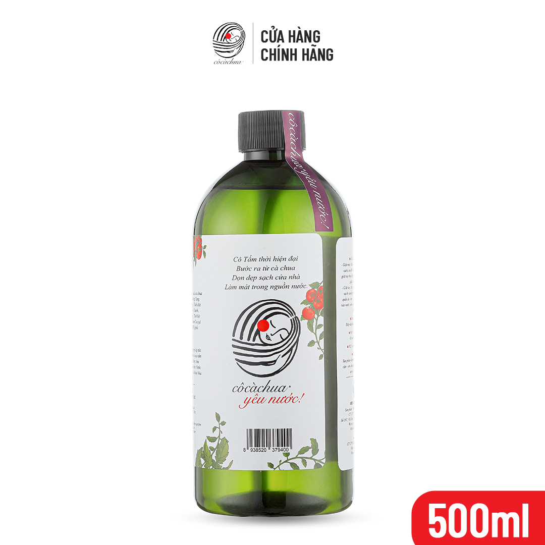 Nước Giặt Xả Cô Cà Chua Mới Toanh Giặt Máy Thơm Sạch Thân Thiện 500ml