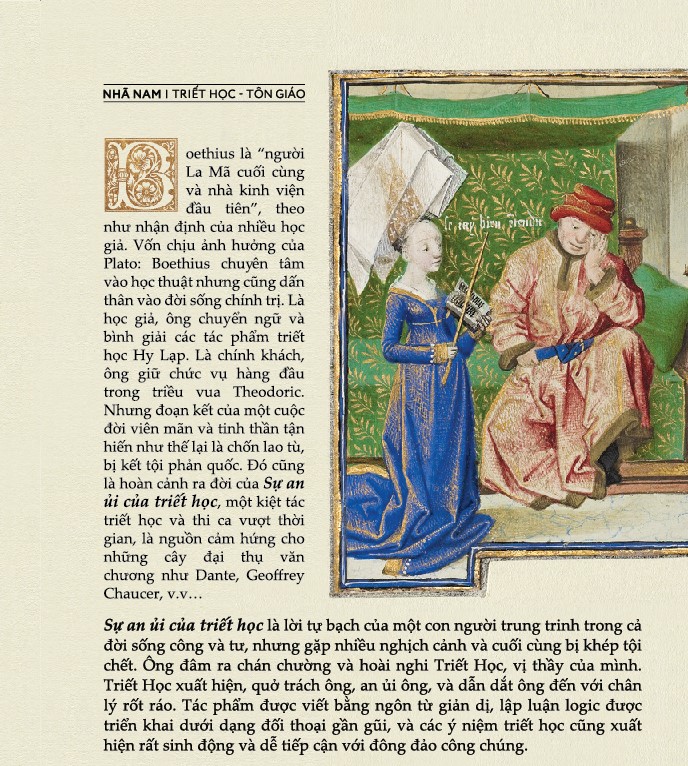 Sách - Sự an ủi của triết học (BOETHIUS) (Nhã Nam Official)