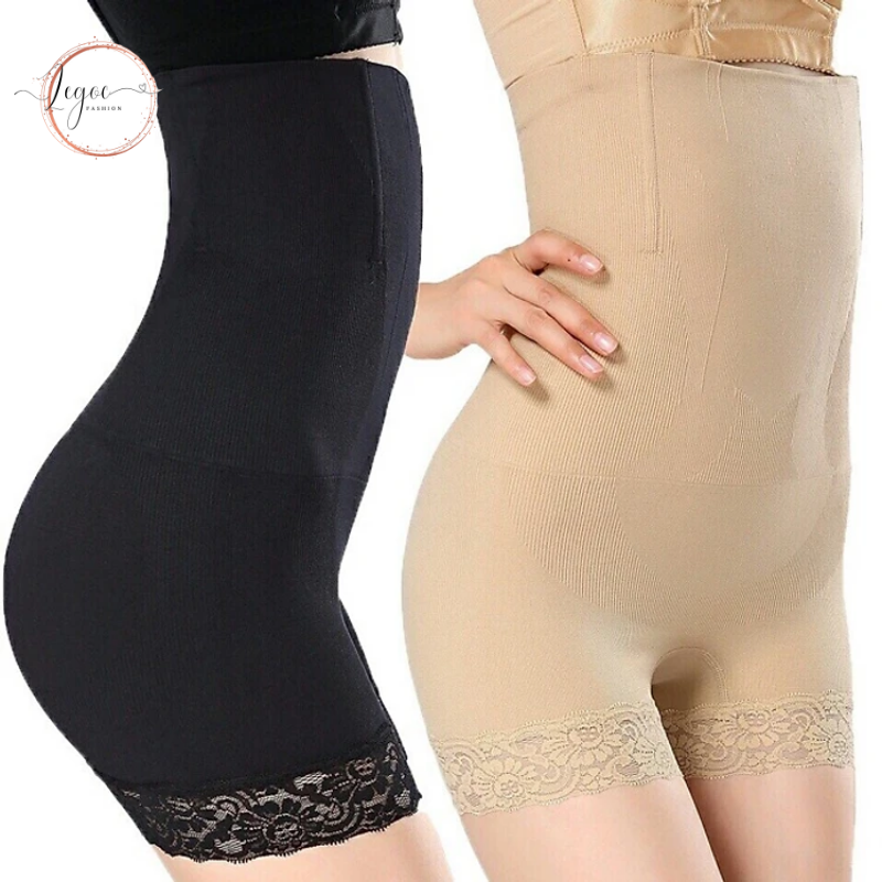 Quần gen phối viền ren nịt bụng đình hình- LN018- Lê Ngọc Fashion