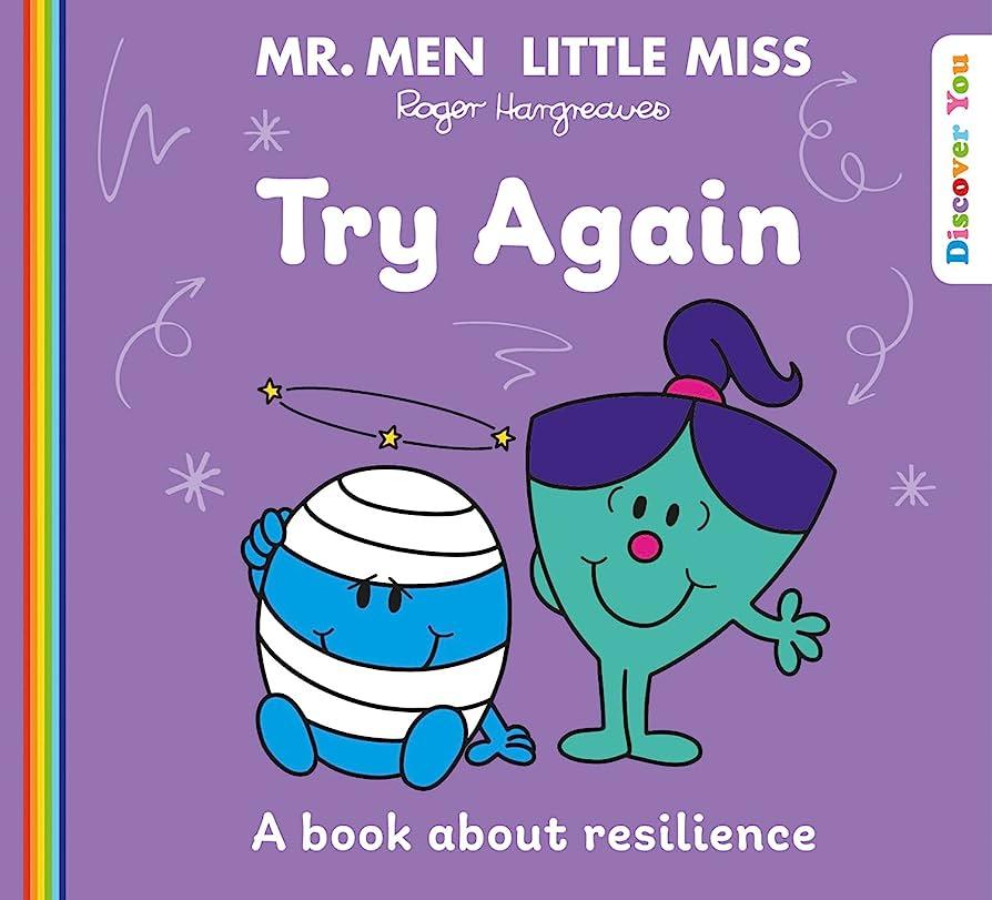 Truyện đọc thiếu nhi  tiếng Anh: Mr. Men and Little Miss Discover You — MR. MEN LITTLE MISS: TRY AGAIN