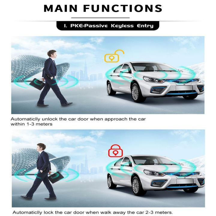 Bộ chìa khóa thông minh OVI START-STOP điều khiển từ xa dành cho ô tô Honda - Mã: OVI-EF012 - Hàng Chính Hãng