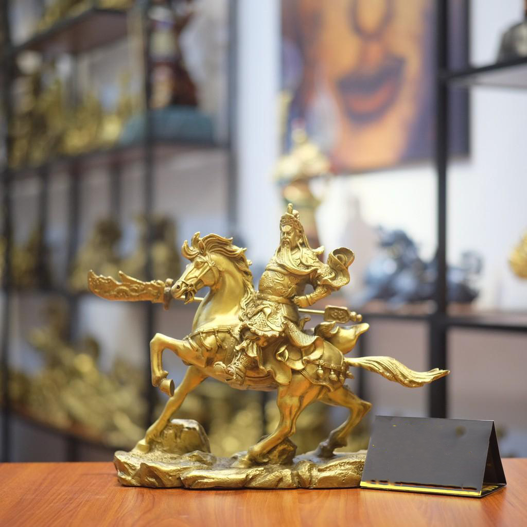 Tượng Quan Công Cưỡi Ngựa Bằng Đồng, Tượng Quan Vân Trường Bằng Đồng