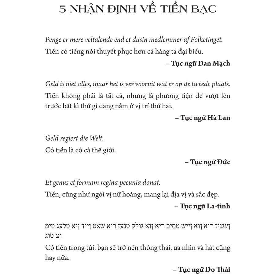Sống Sang Với Chiếc Ví Mỏng