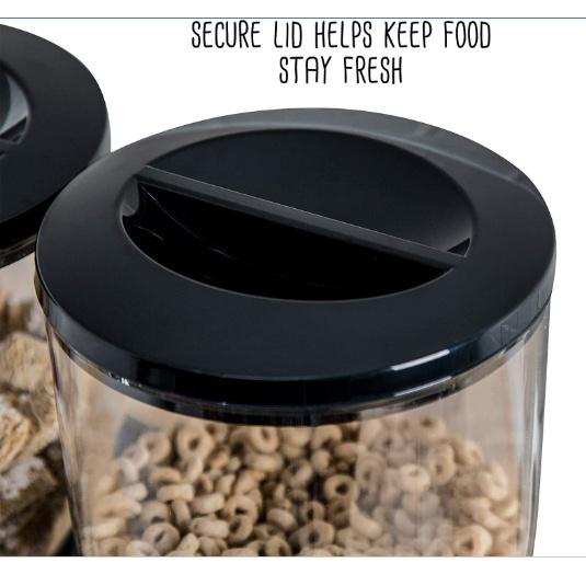 Bình 2 Ngăn Đựng Ngũ Cốc DualCereal Box Deluxe 7L Cao Cấp ️ FREESHIP ️