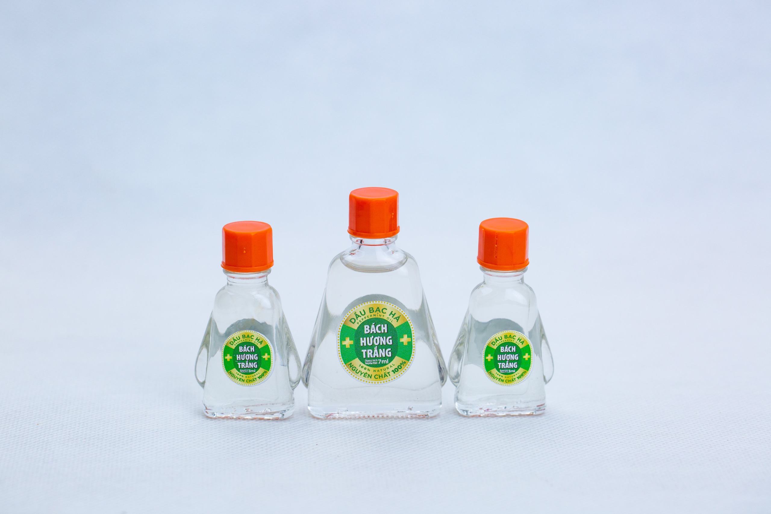 Tinh dầu Bách Hương Trắng, chai 7ml, 100% tinh dầu bạc hà thiên nhiên
