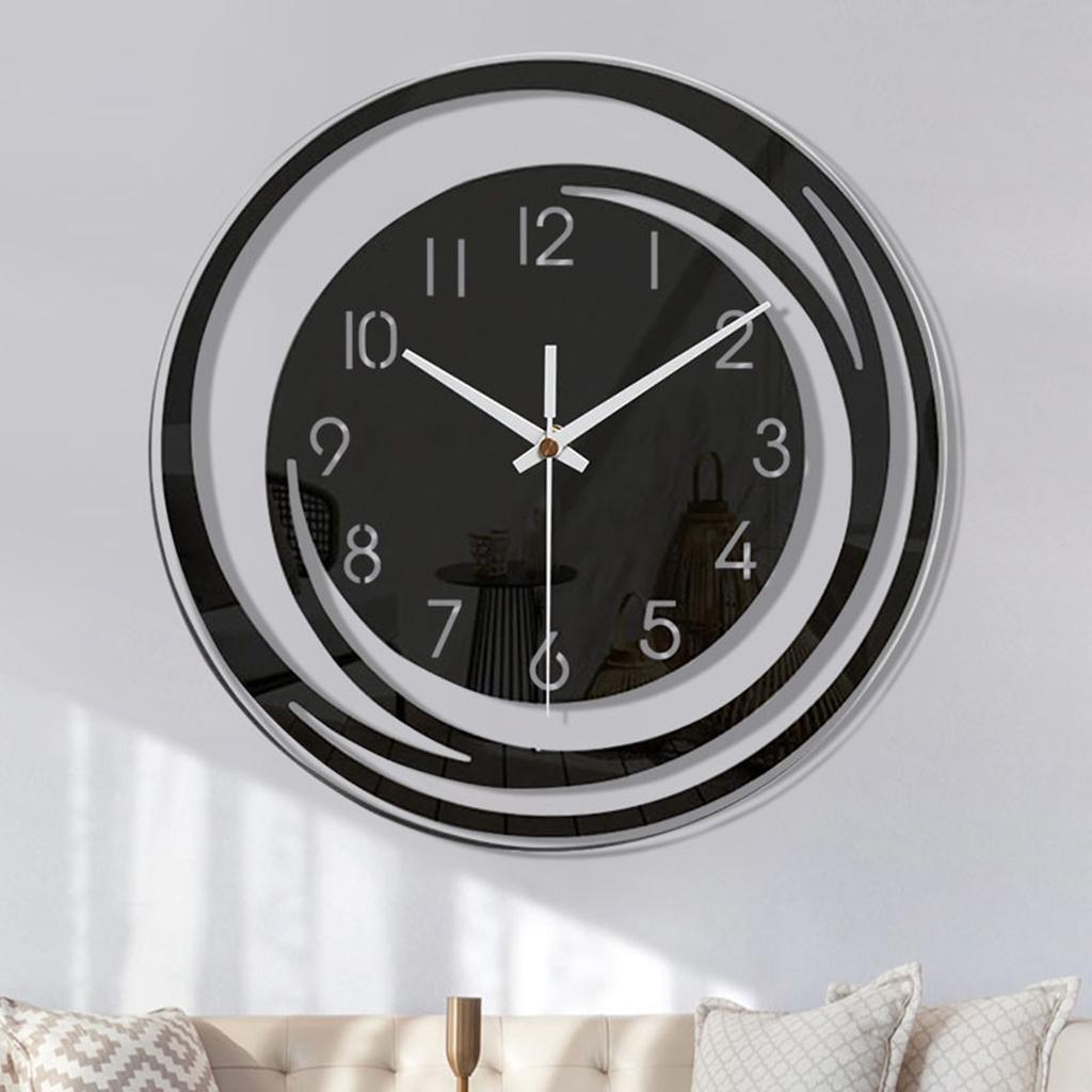 Wall Clock Battery Operated Clock Bedroom Living Room