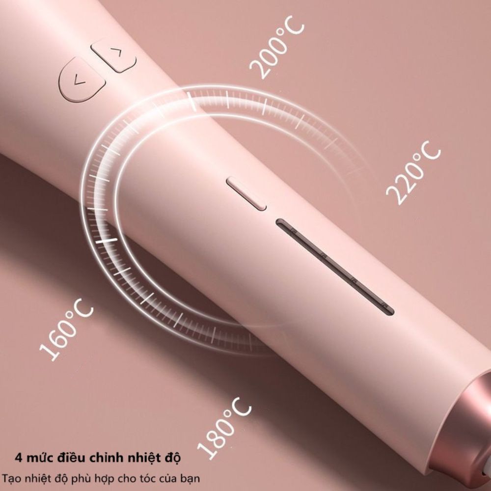 Máy uốn tóc tự động SHILY XN-389, tự xoay 360 độ, 4 mức nhiệt tùy chỉnh,an toàn chống hư tổn tóc