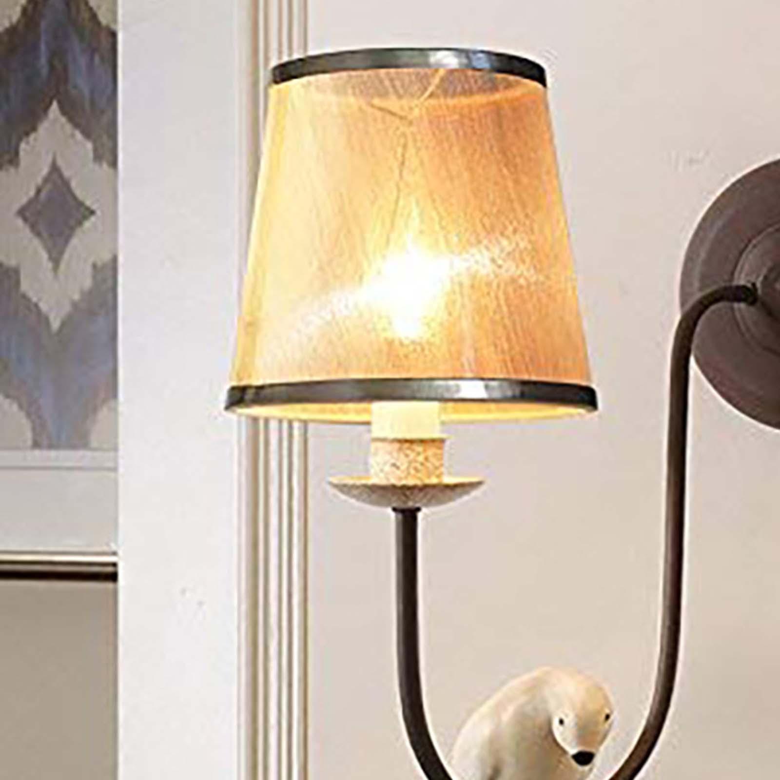 Table Lamp Shade Cover Chandelier Lampshade Replacements Sturdy Multipurpose Translucent Lighting Dust Cover for Office Hotel