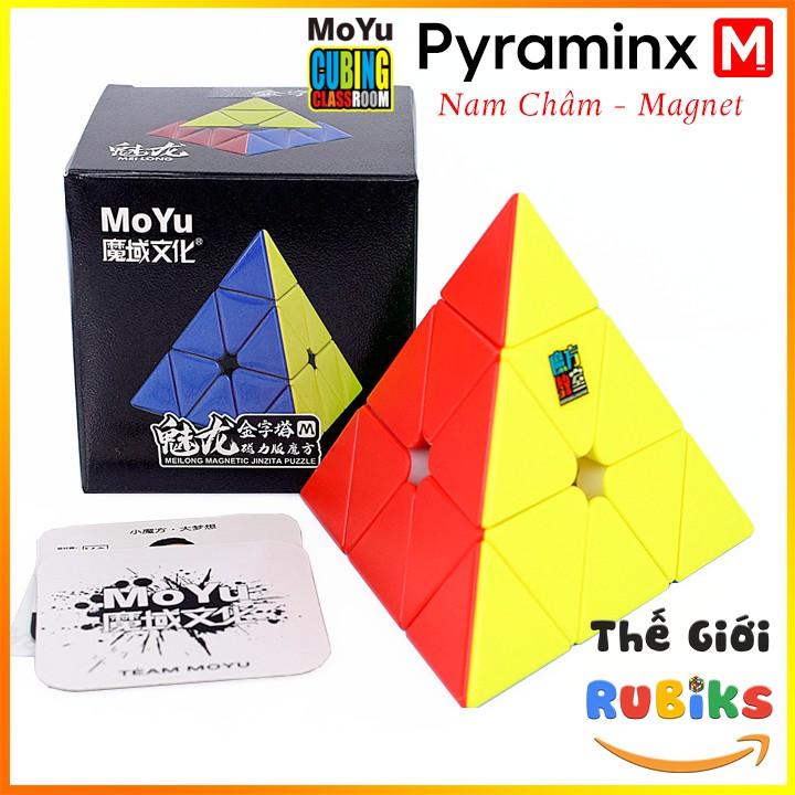 Rubik MoYu Pyraminx M Tam Giác Có Nam Châm